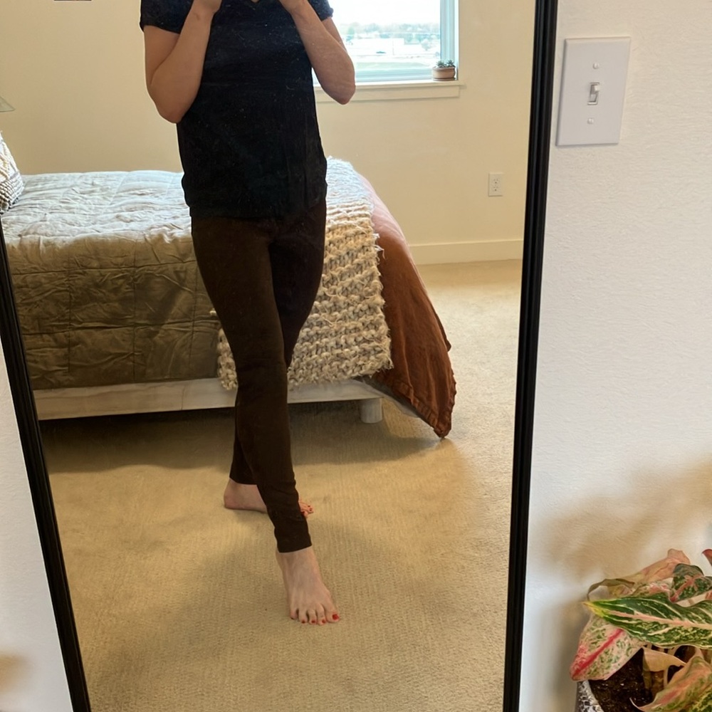 Sanctuary size small brown trouser leggings
